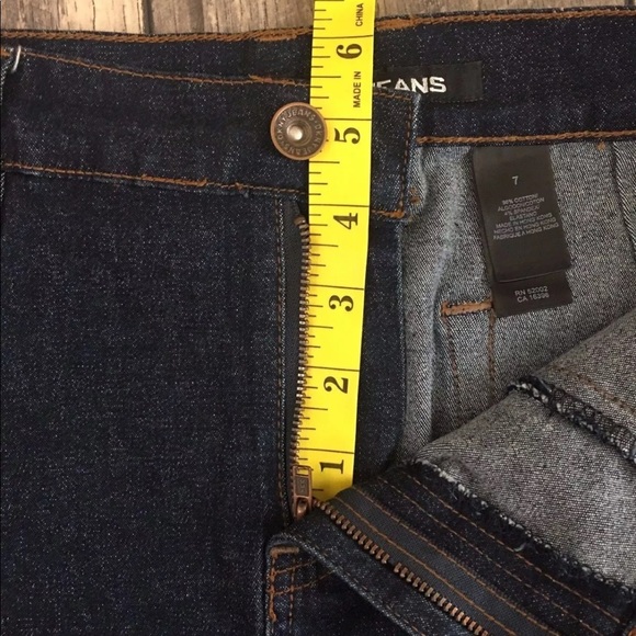 DKNY JEANS Womens Juniors Denim A-Line Skirt - Picture 4 of 5